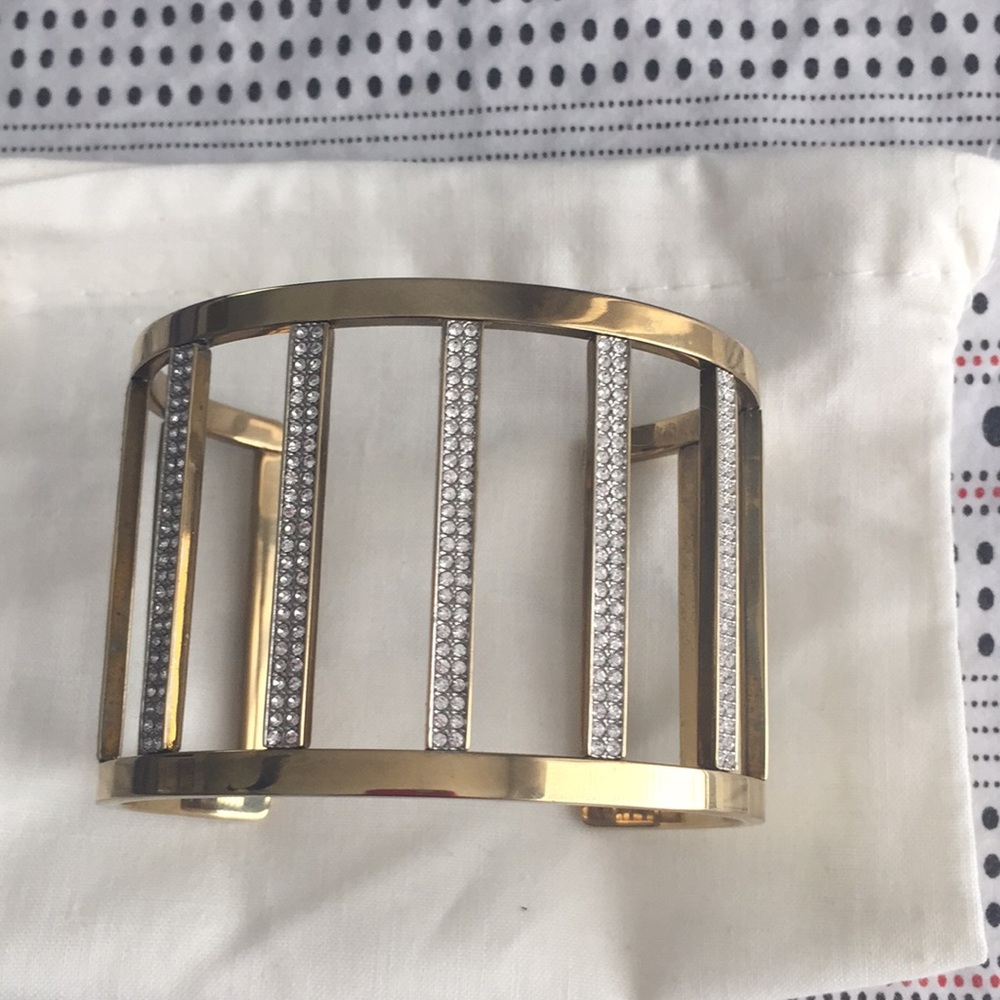 Michael Kors diamond and gold bangle with box - Picture 2 of 3